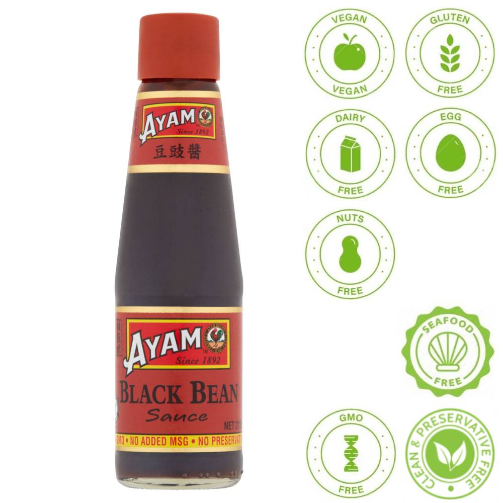 Ayam Gluten Free Black Bean Sauce 210ml