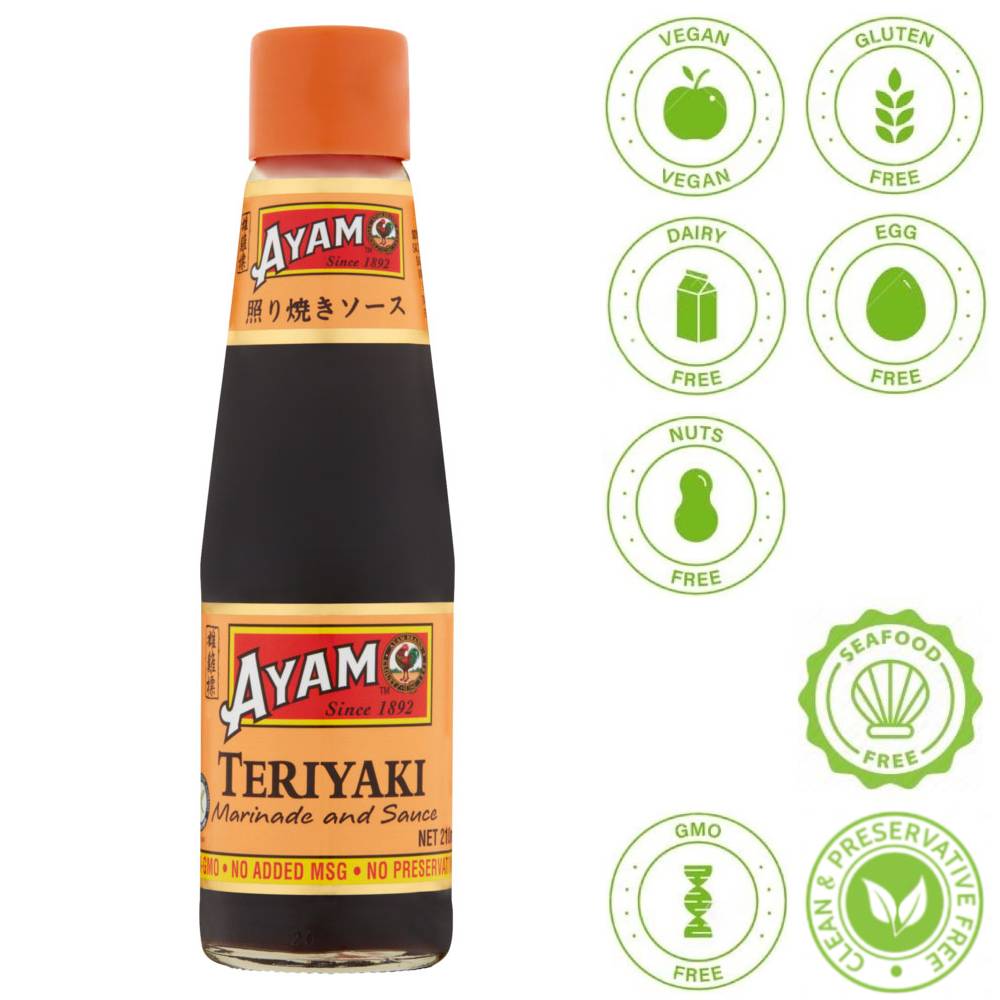 Ayam Gluten Free Teriyaki 210ml