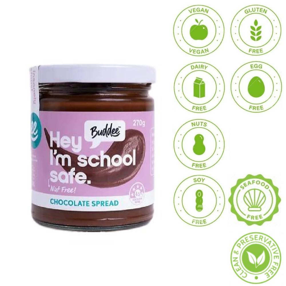 Buddee Nut Free Chocolate Spread 270g
