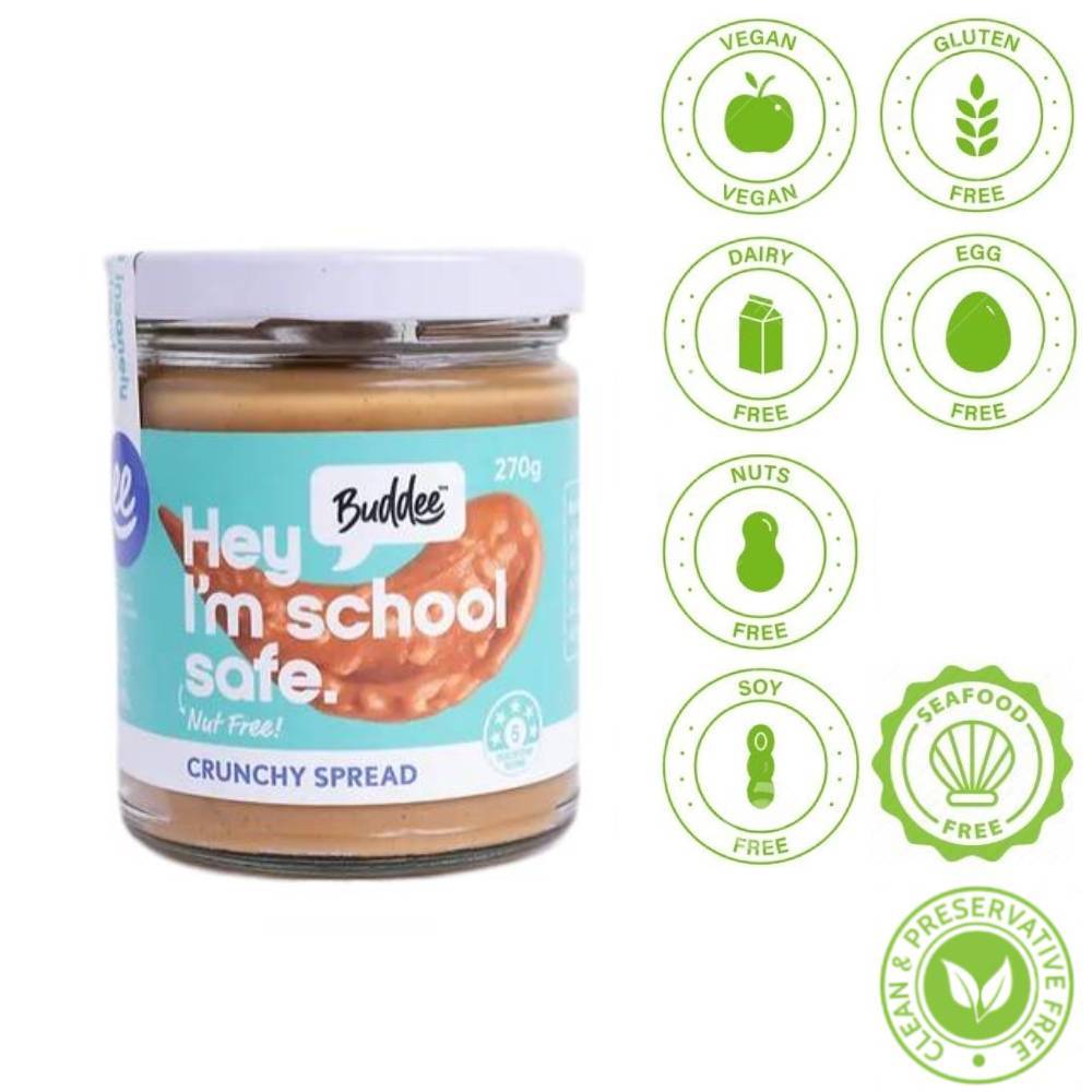 Buddee Nut Free Crunchy Spread 270g