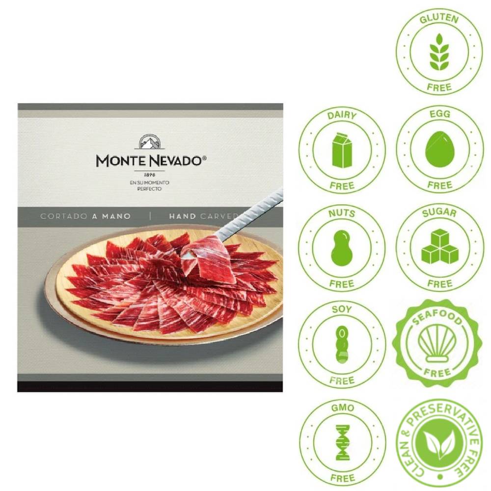 Monte Nevado Jamon Iberico Bellota Pata Negra Ham 42m 85g