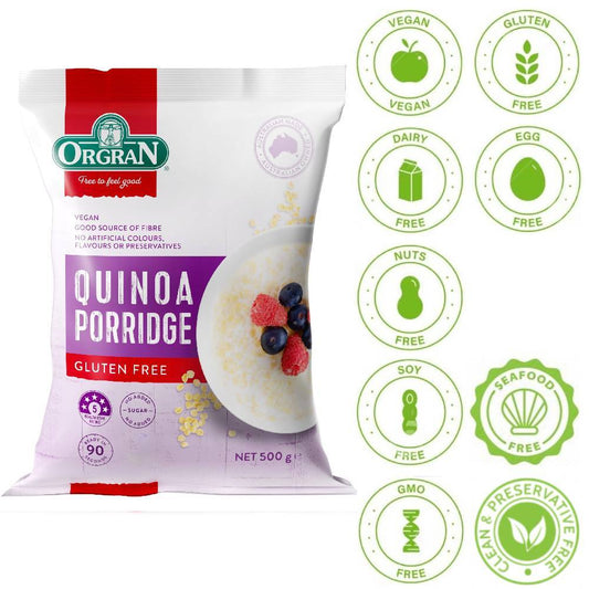 Orgran Quinoa Porridge 500g