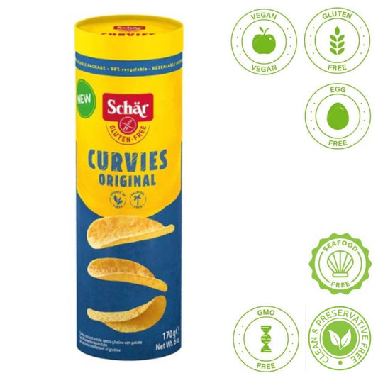 Schar Curvies Original Chips 170g