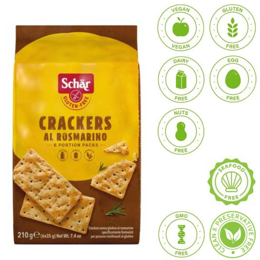 Schar Rosemary Crackers 210g