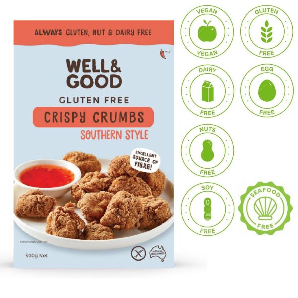 Well & Good Crispy Crumbs Southern Style 300g