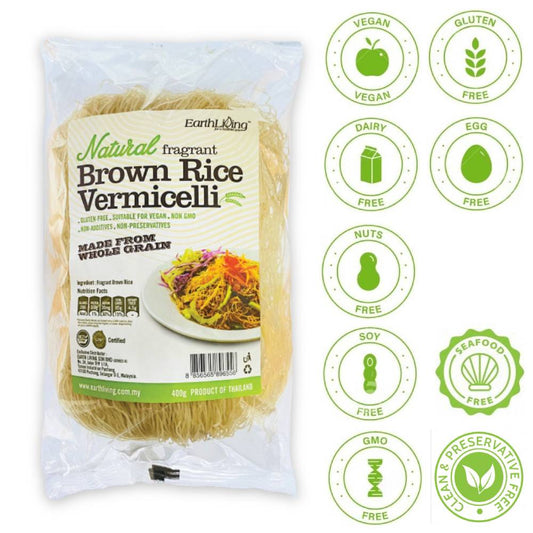 Earth Organic Brown Rice Vermicelli 400g