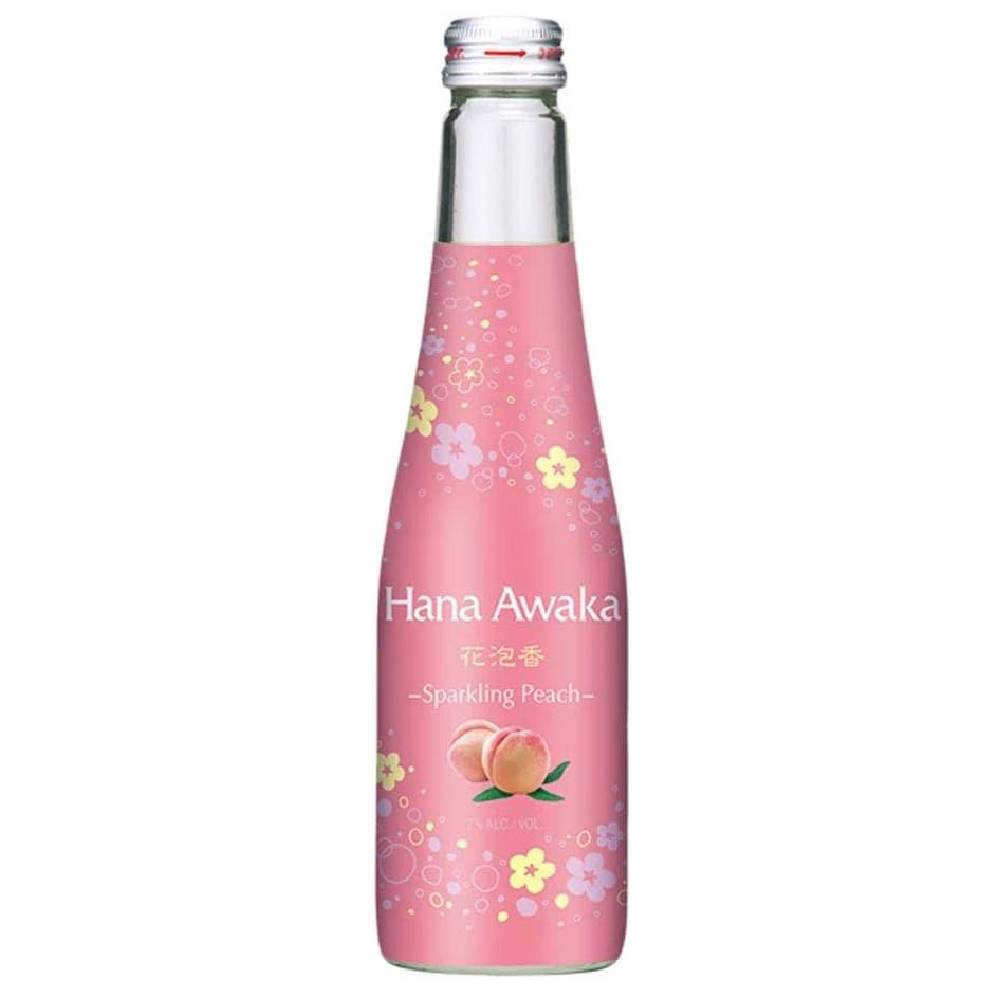 Ozeki Hana Awaka Sparkling Peach Sake – GlutenfreeSG