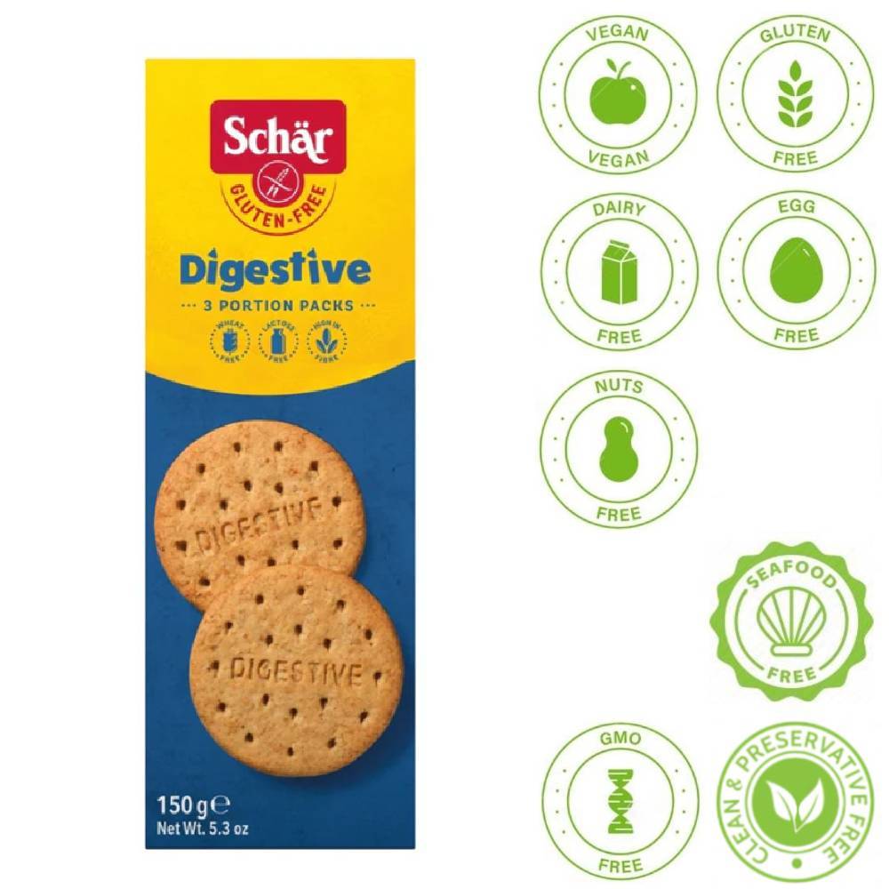 Schar Digestive Biscuits 150g