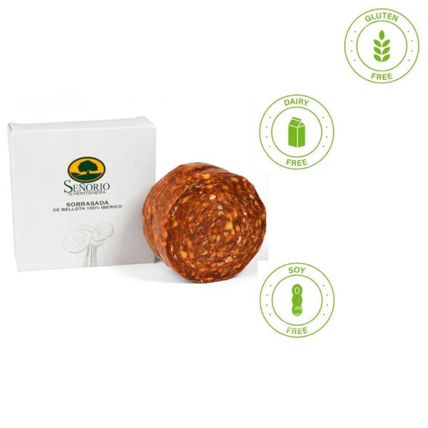 Senorio Iberico Sobrasada Nduja 300g – GlutenfreeSG